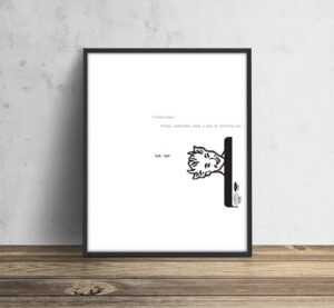 "#2 Blank Print" | 
Commemorative Limited Edition, Ink on Archival Paper 1997 | 
Two sizes: 18×36″; 36×72″